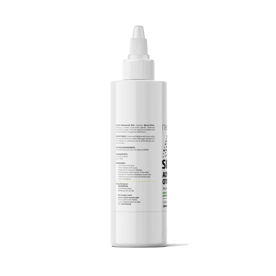Silvet Advanced Otic Ear Cleaner 7oz by Nexderma