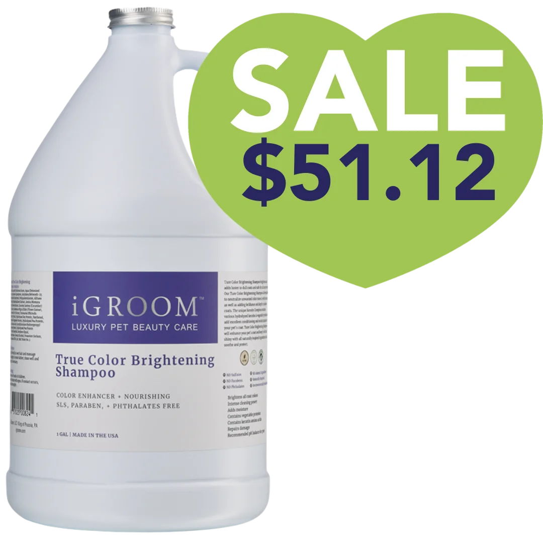 True Color Brightening Shampoo Gallon by iGroom