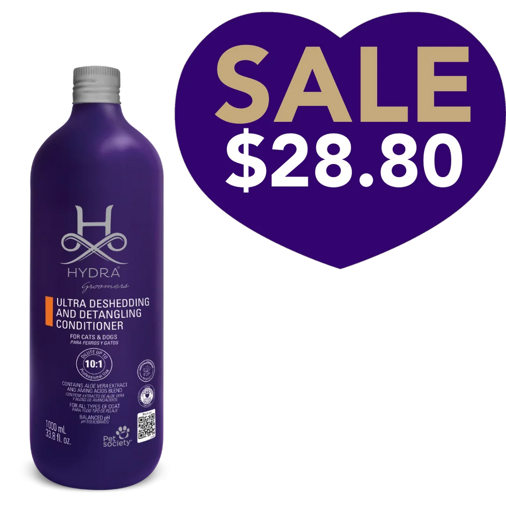 Ultra Deshedding and Detangling Conditioner 33.8oz by Hydra