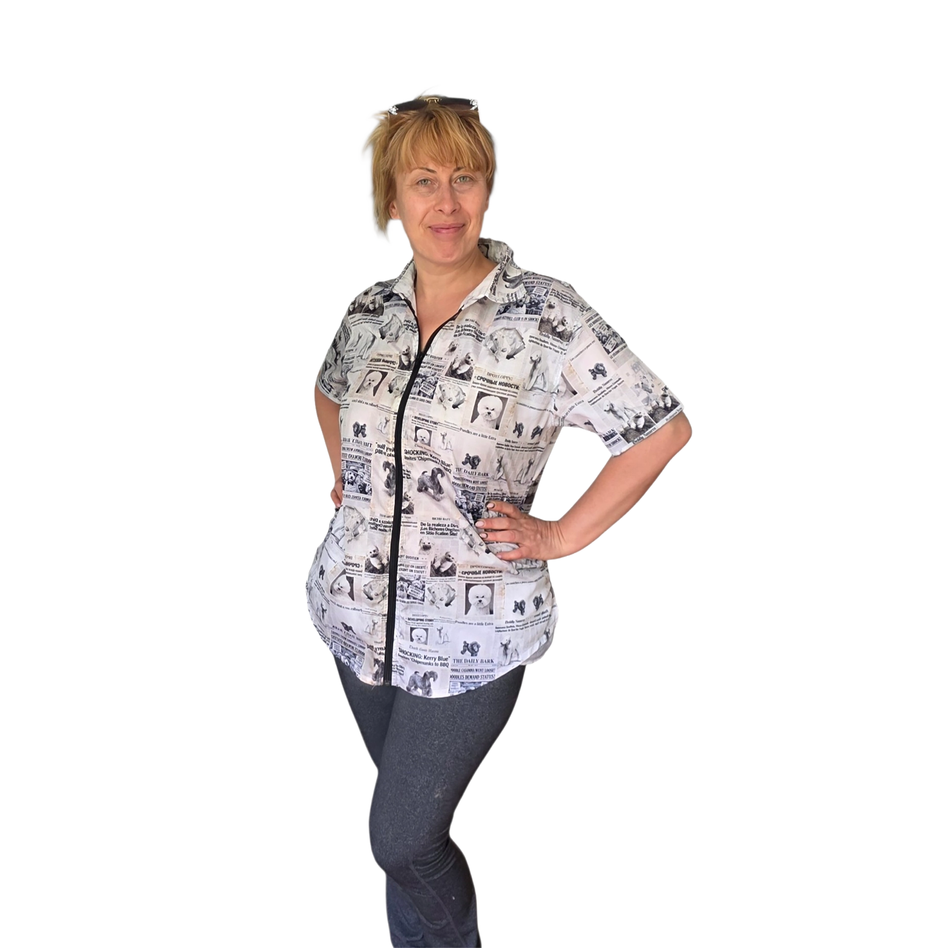 lafursion-newspaper-unisex-smocks-till-hip