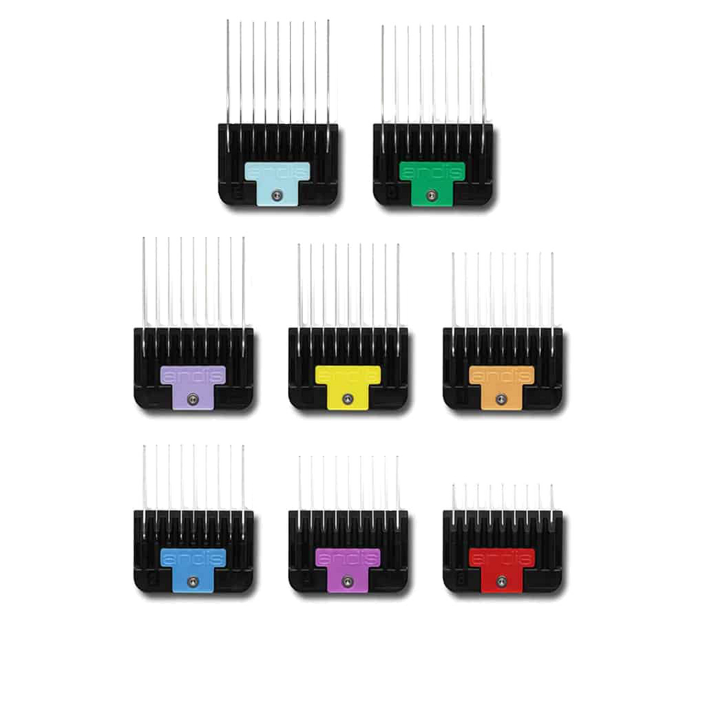 Universal Stainless Steel Combs 8-Piece Set by Andis