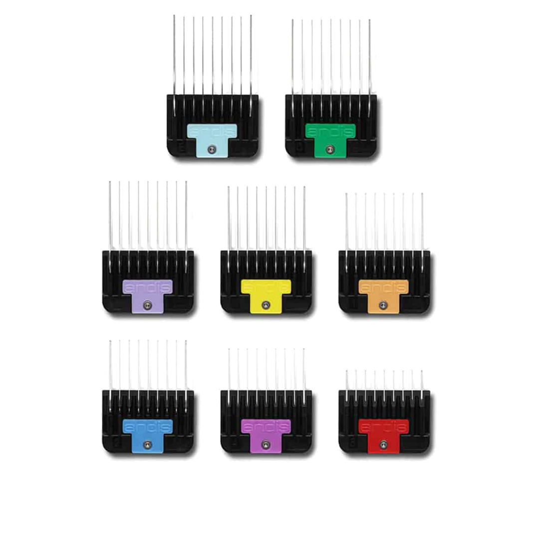 Universal Stainless Steel Combs 8-Piece Set by Andis