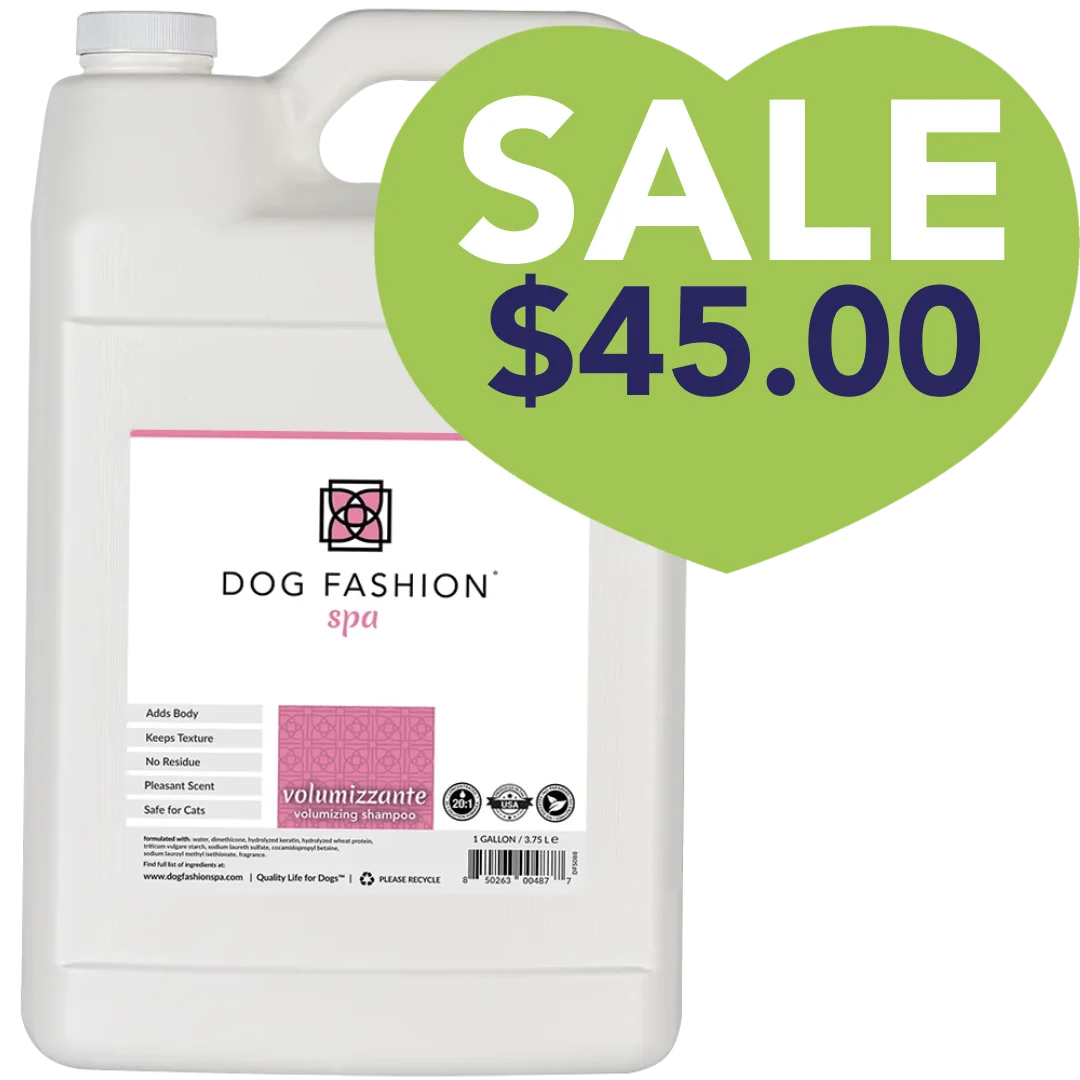 Volumizzante Volumizing Shampoo Gallon by Dog Fashion Spa