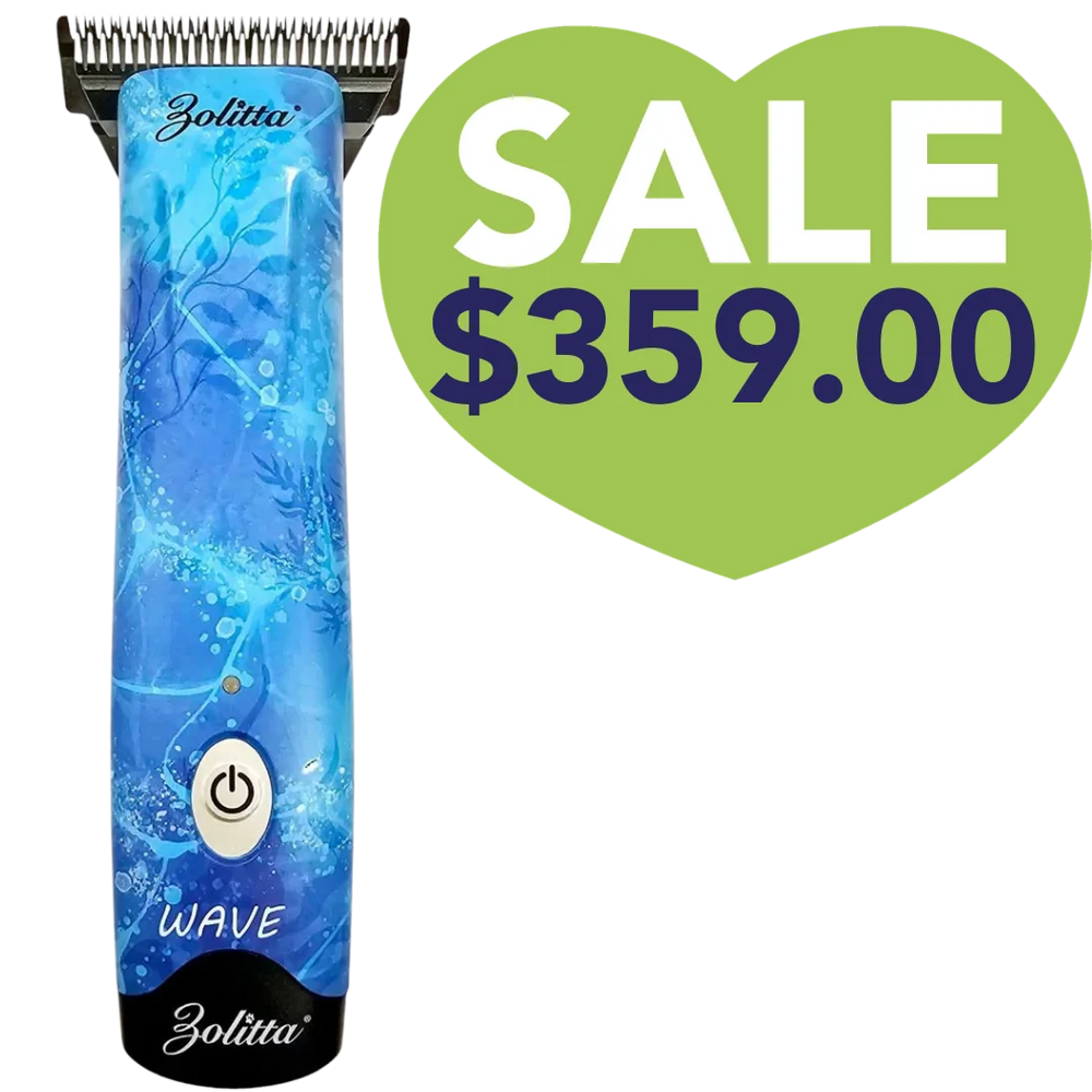 Wave Lithium-Ion Two-Speed Cordless Clipper with 30W Blade by Zolitta