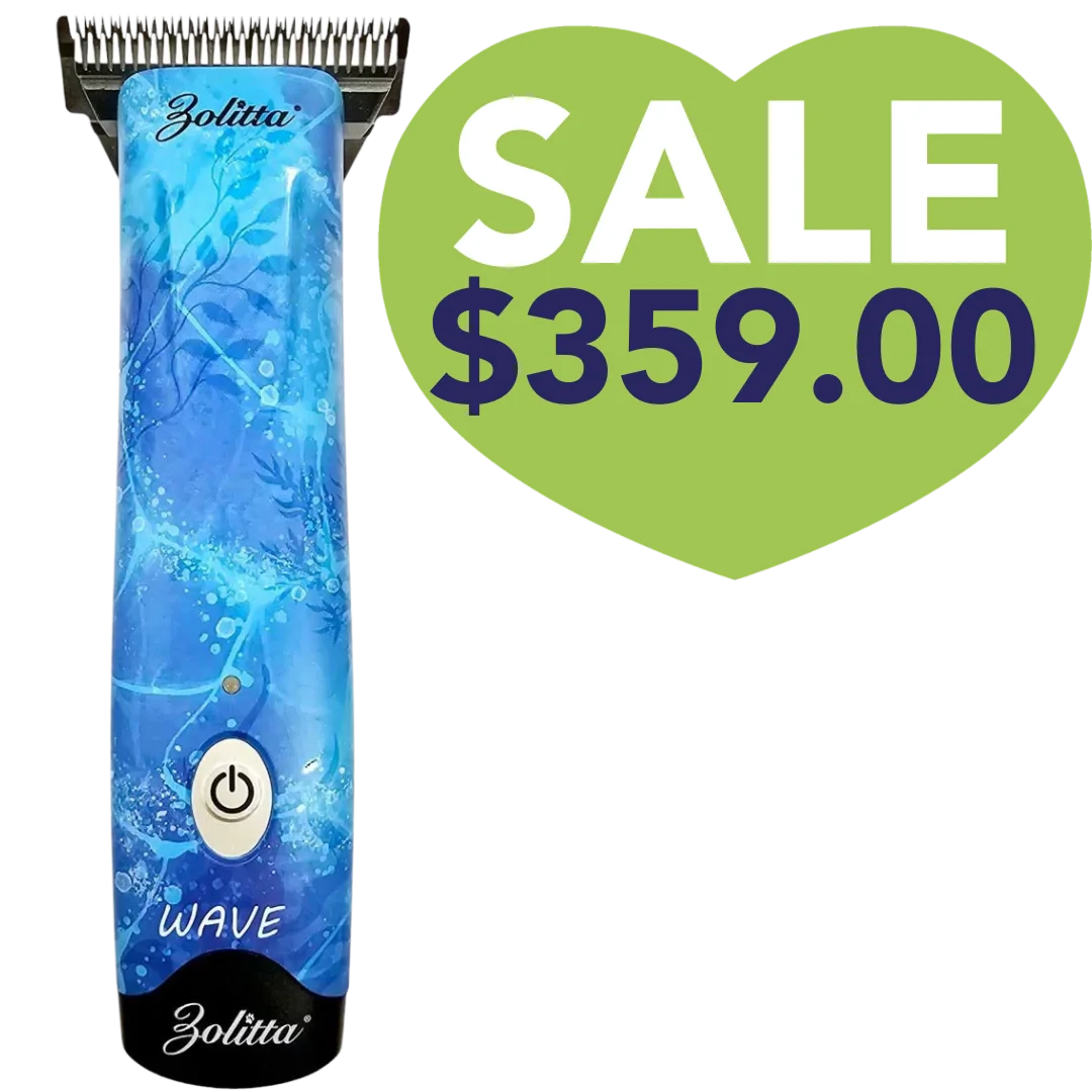 Wave Lithium-Ion Two-Speed Cordless Clipper with 30W Blade by Zolitta