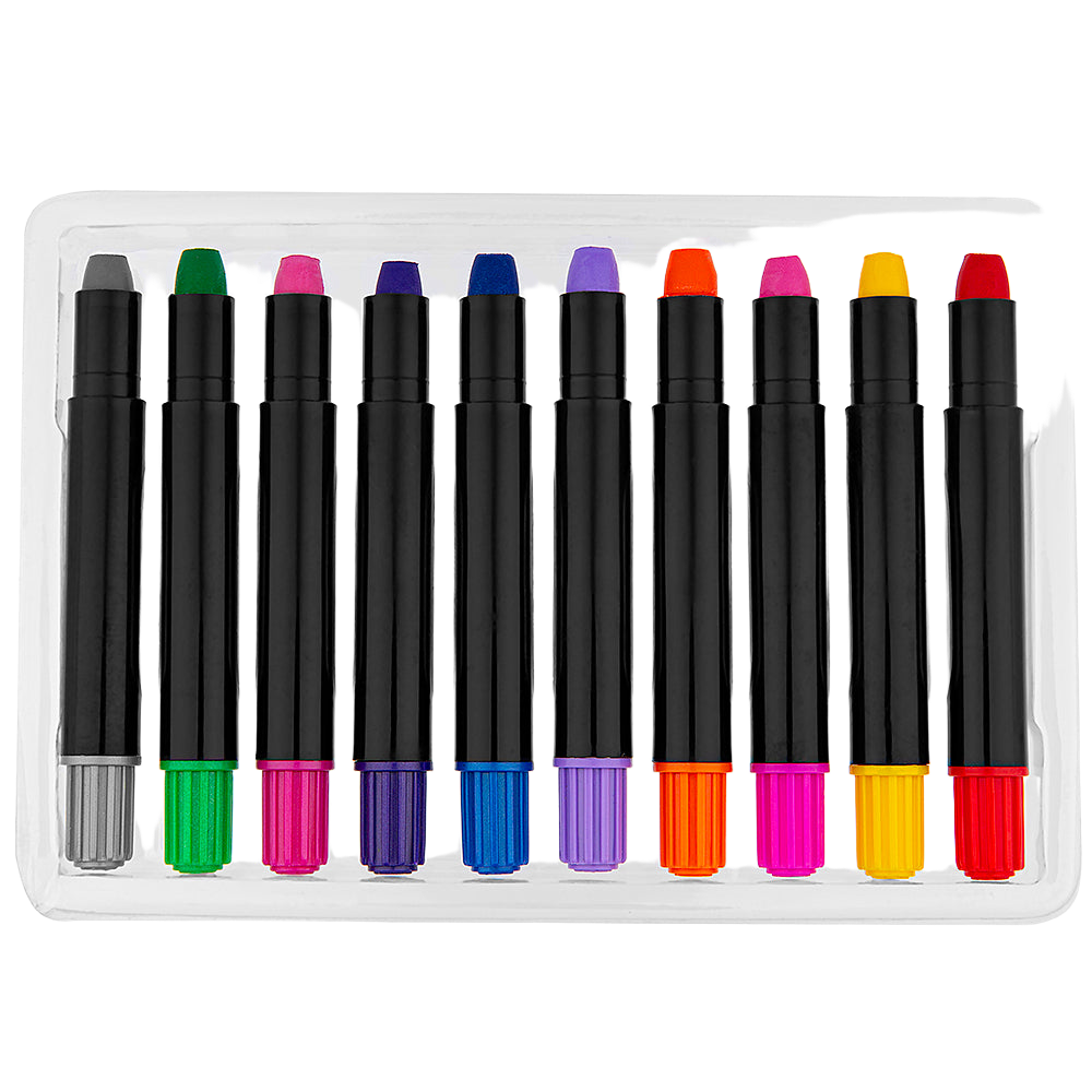 Hair Crayon Pack of 10 from A Creative Collection