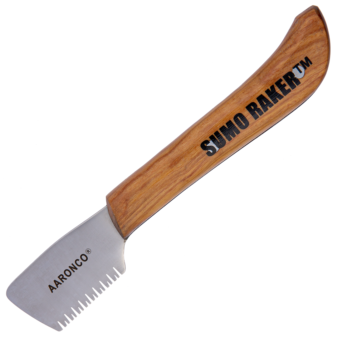 Sumo Raker Left Handed Stripping Knife 725 by Aaronco