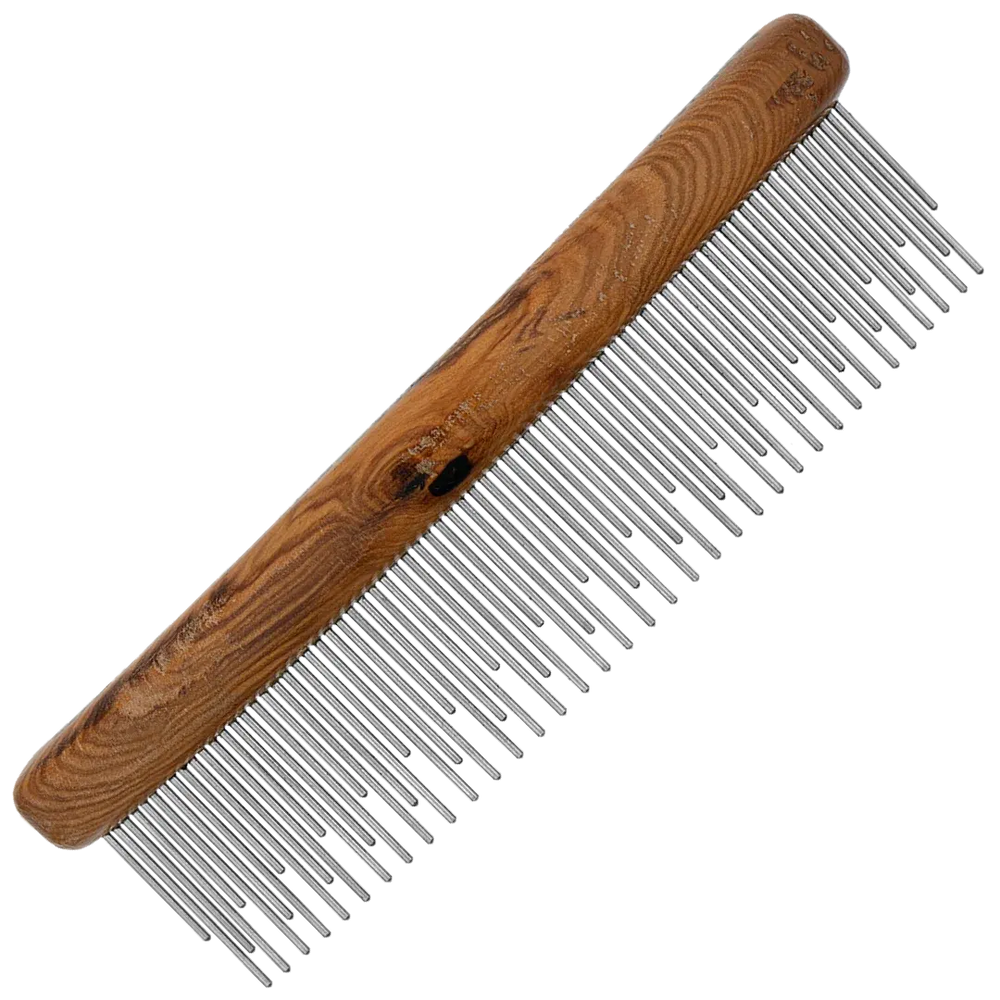 7" HoneyCurve Staggered Pins Comb 803B by Aaronco