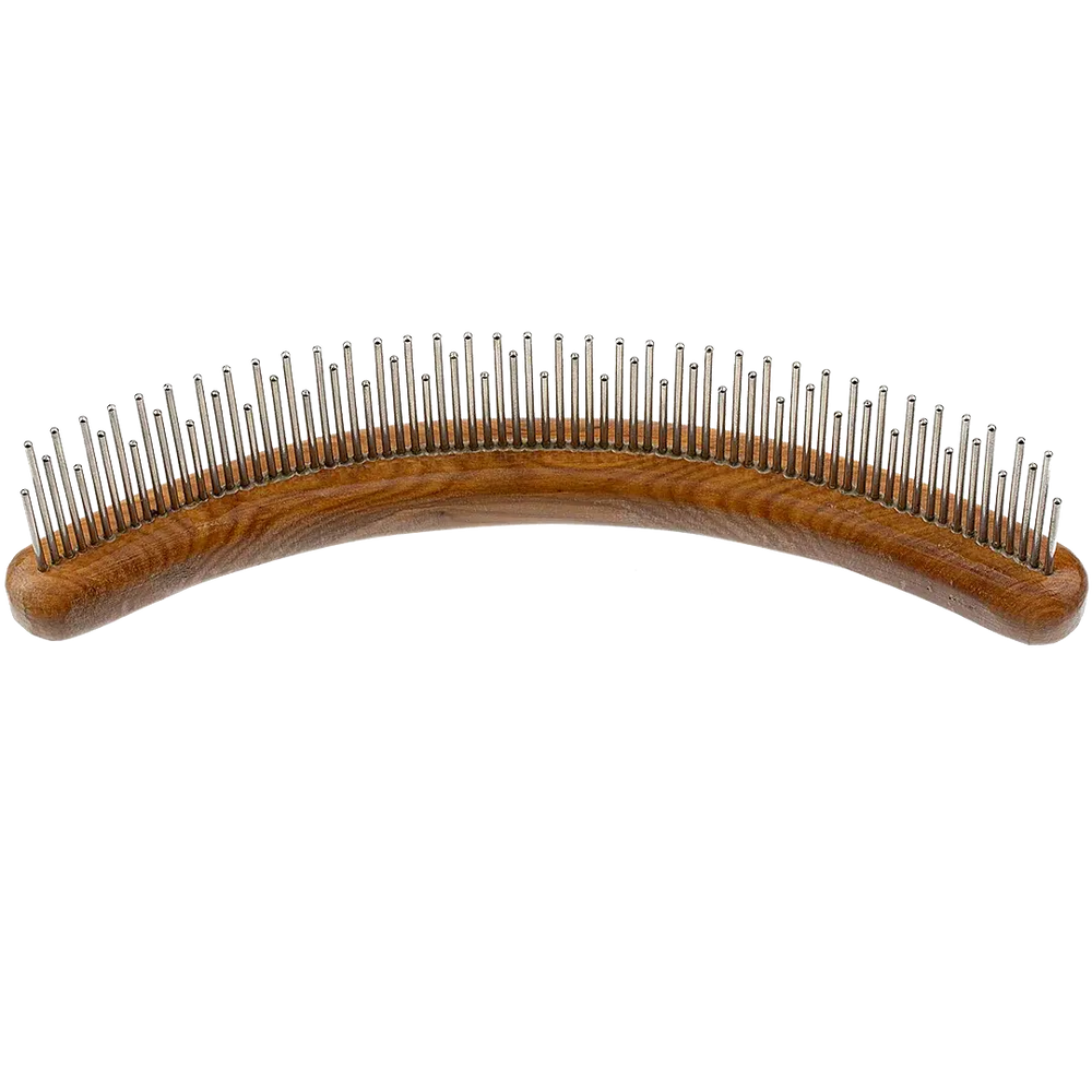 7" HoneyCurve Staggered Pins Comb 803B by Aaronco