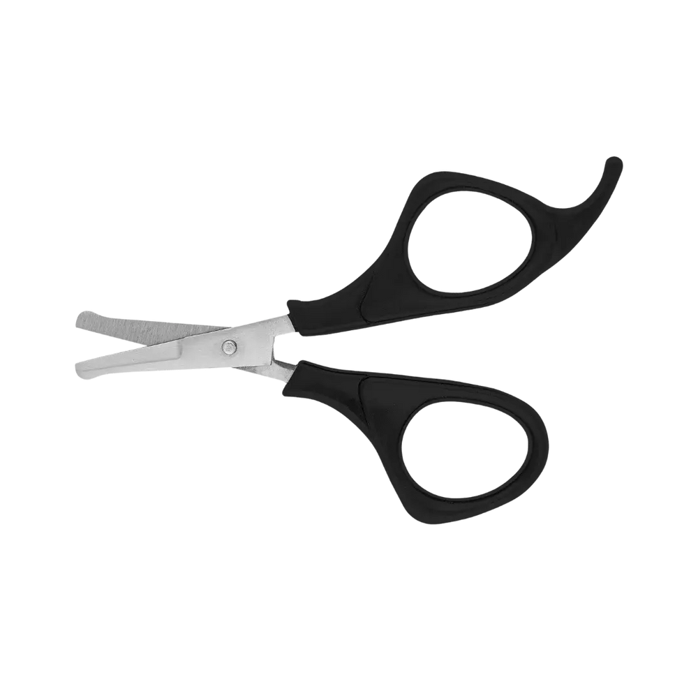 Prima 3.5" Straight Scissor Black 156 by Aaronco