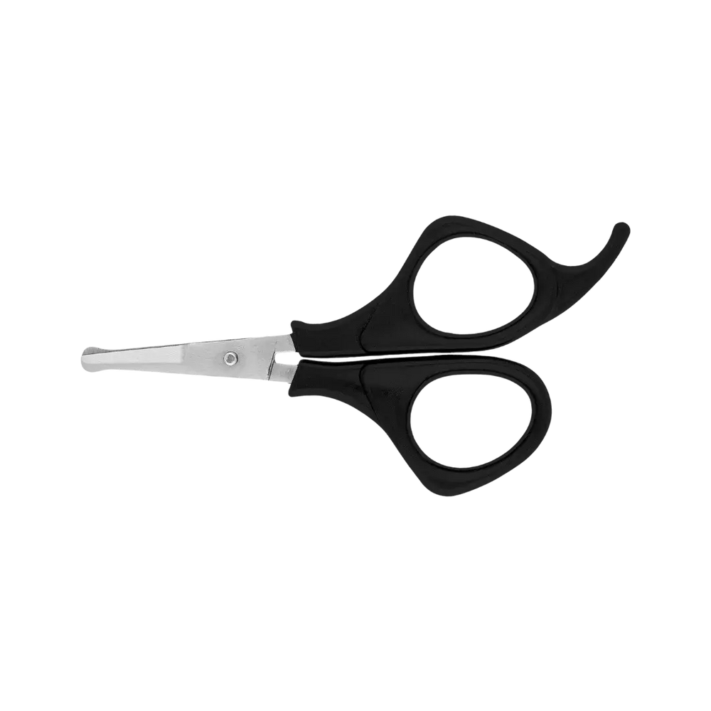 Prima 3.5" Straight Scissor Black 156 by Aaronco