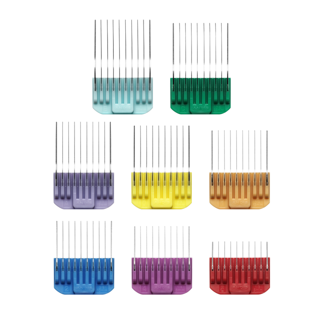 Adjustable Blade 8 Piece Comb Set by Andis