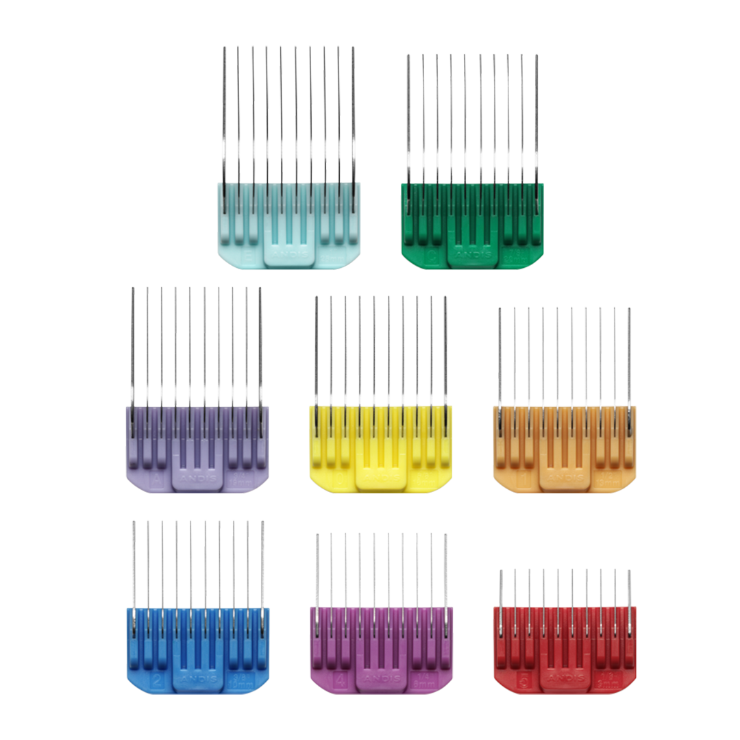 Adjustable Blade 8 Piece Comb Set by Andis