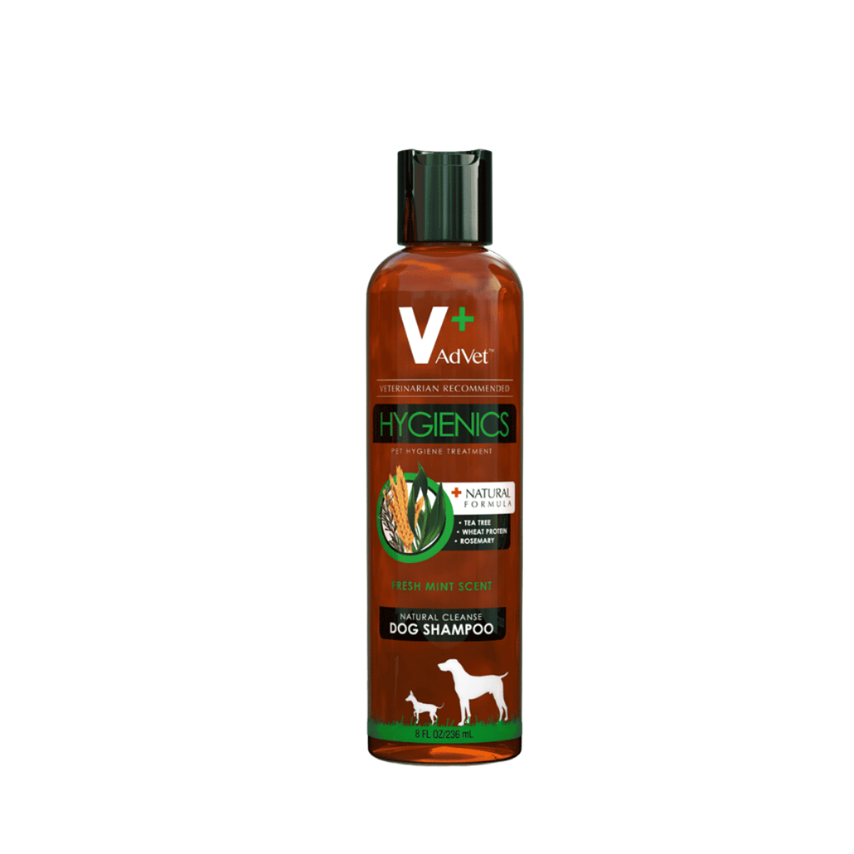Naturally Medicated Dog Shampoo 8oz by Advet