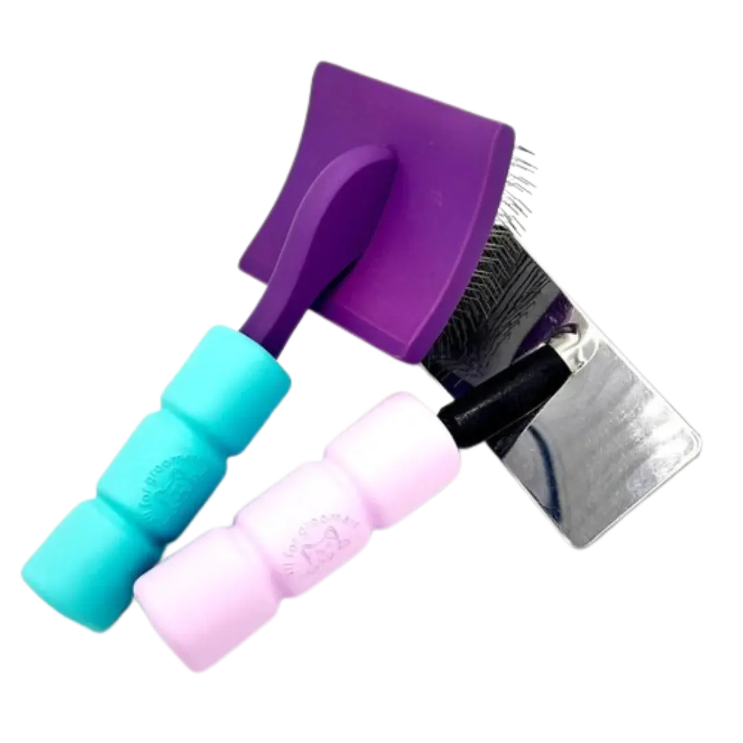Handle Hugger Brush Holder by All For Groomers