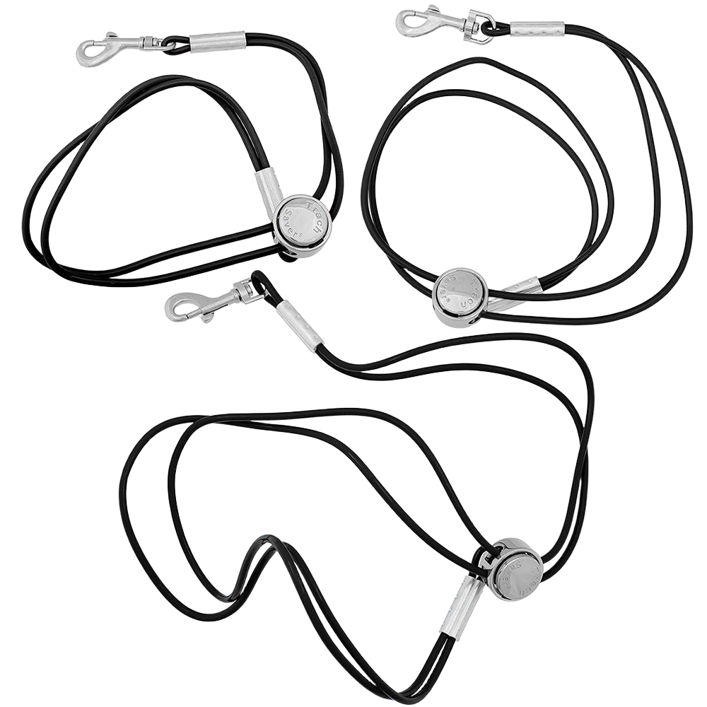 Trach Saver Black Set of 3 by All For Groomers