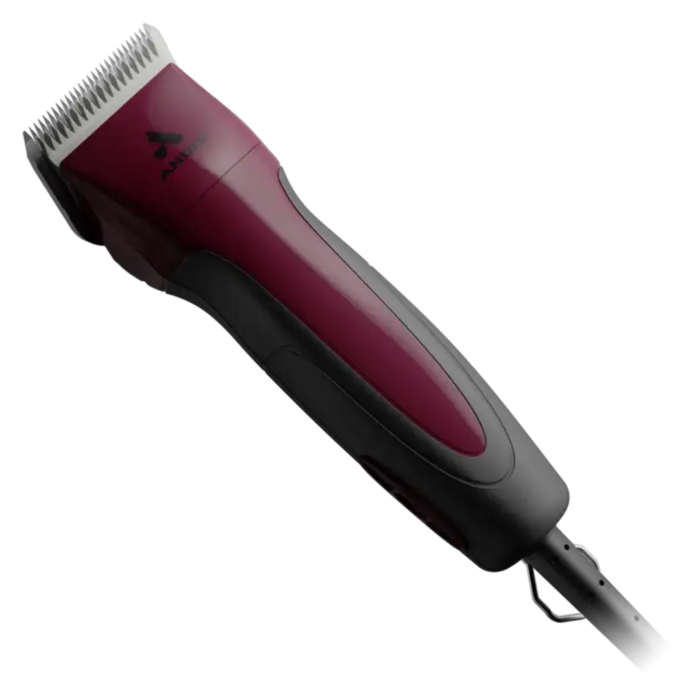 Excel 5-Speed Detachable Blade Clipper Burgundy by Andis