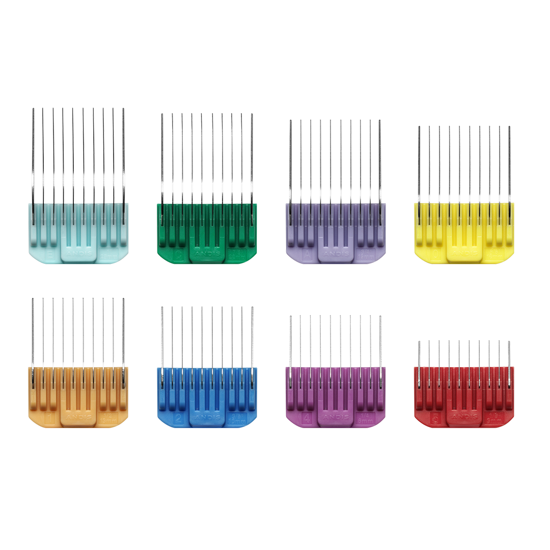 Adjustable Blade 8 Piece Comb Set by Andis