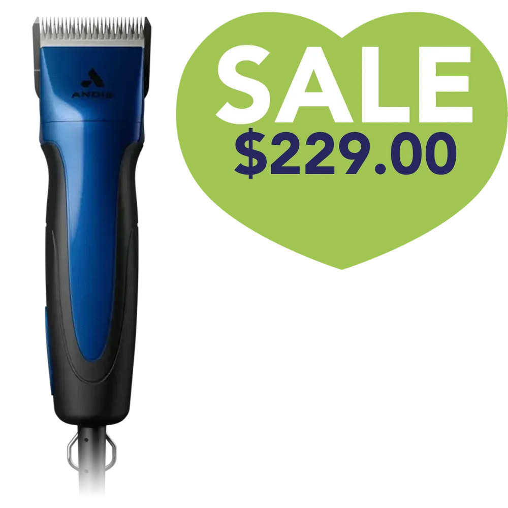 Excel 5-Speed Detachable Blade Clipper Blue by Andis
