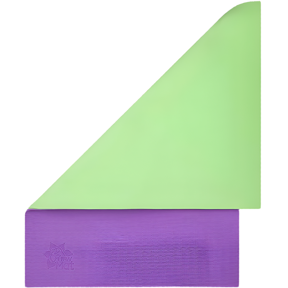 Anti-Fatigue Reversible Dog Grooming Table Mat Green/Purple 36