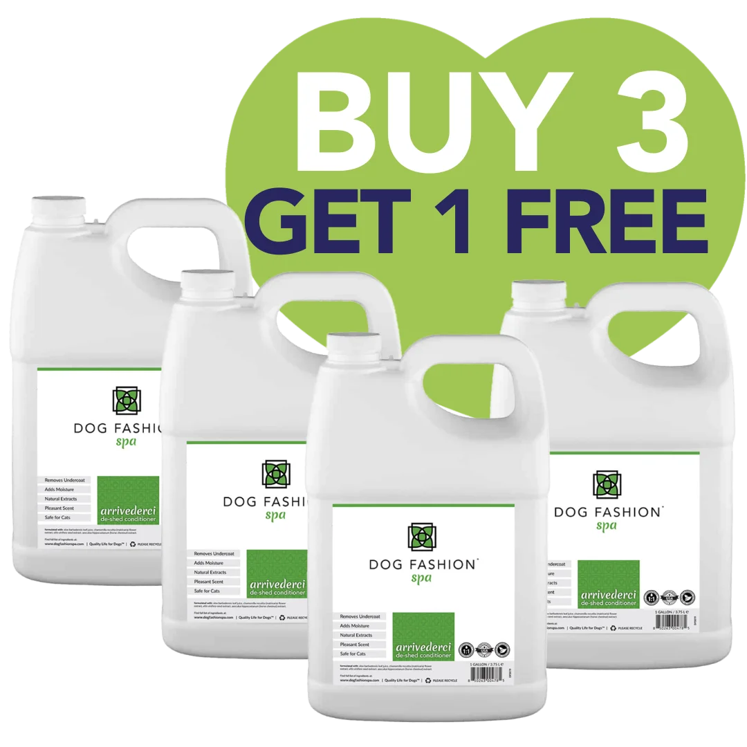 Arrivederci Conditioner Gallon Set Buy 3 Get 1 Free by Dog Fashion Spa