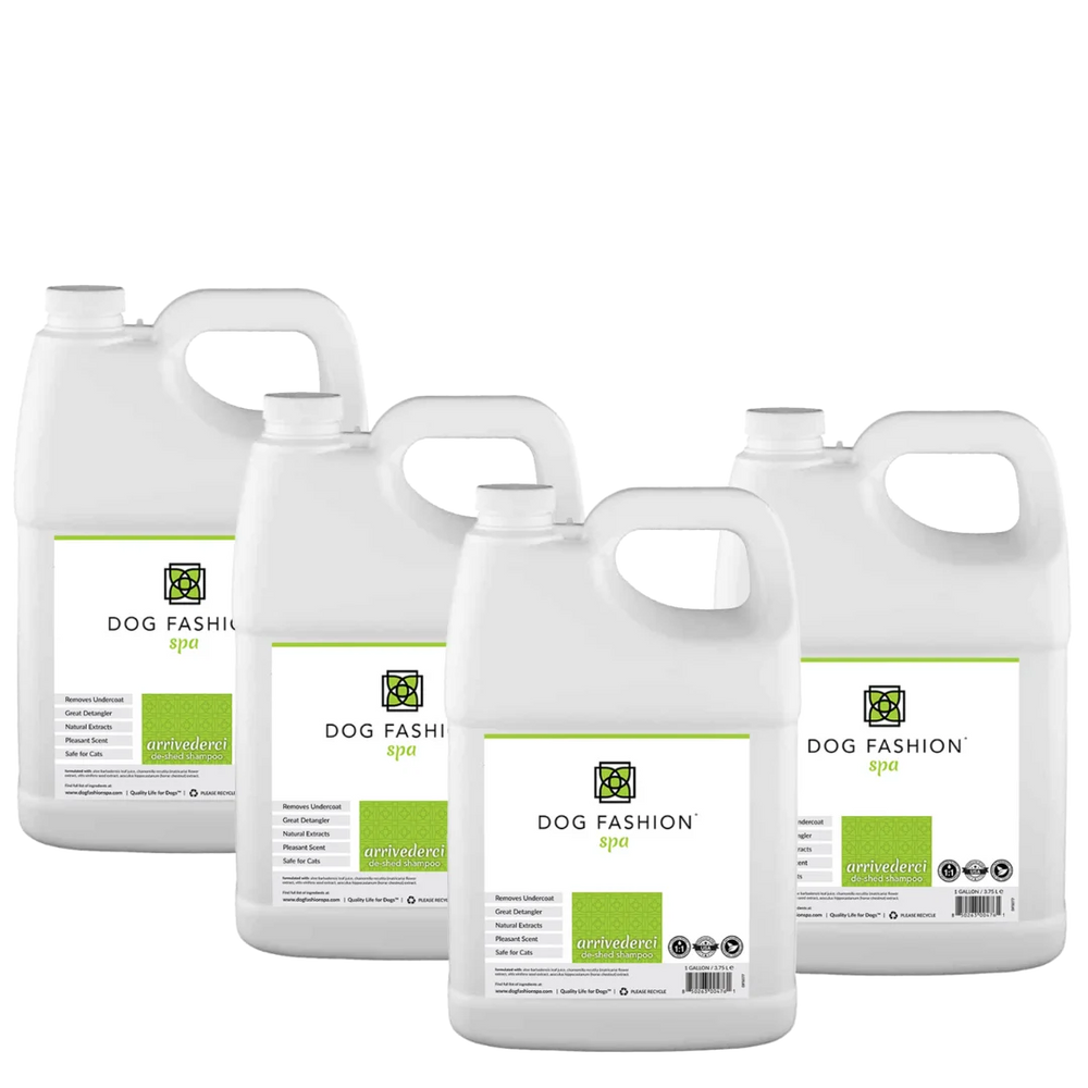 Arrivederci Shampoo Gallon Set Buy 3 Get 1 Free by Dog Fashion Spa