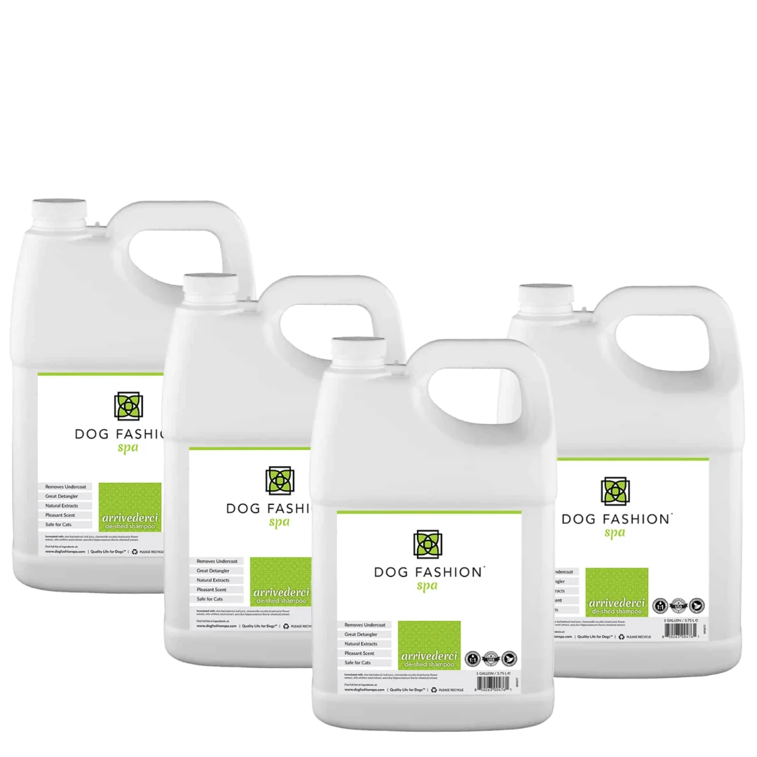 Arrivederci Shampoo Gallon Set Buy 3 Get 1 Free by Dog Fashion Spa