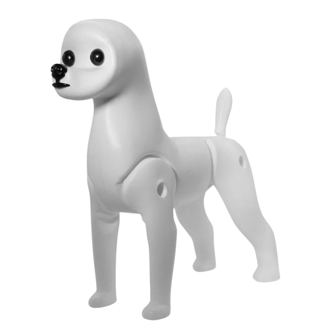 Mural Model Dog Mannequin Bichon Frise by Artero