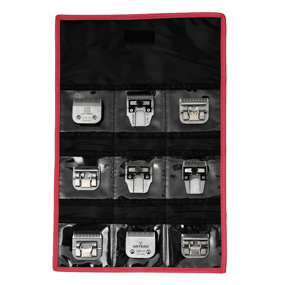 Pink Blade Case Reqhular and Wide Blades by Artero