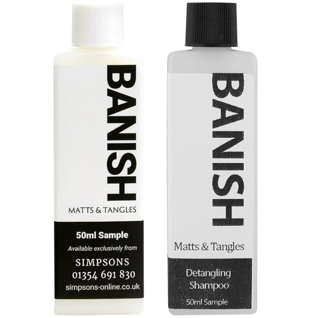 Trial Size Duo Shampoo and Conditioner by Banish