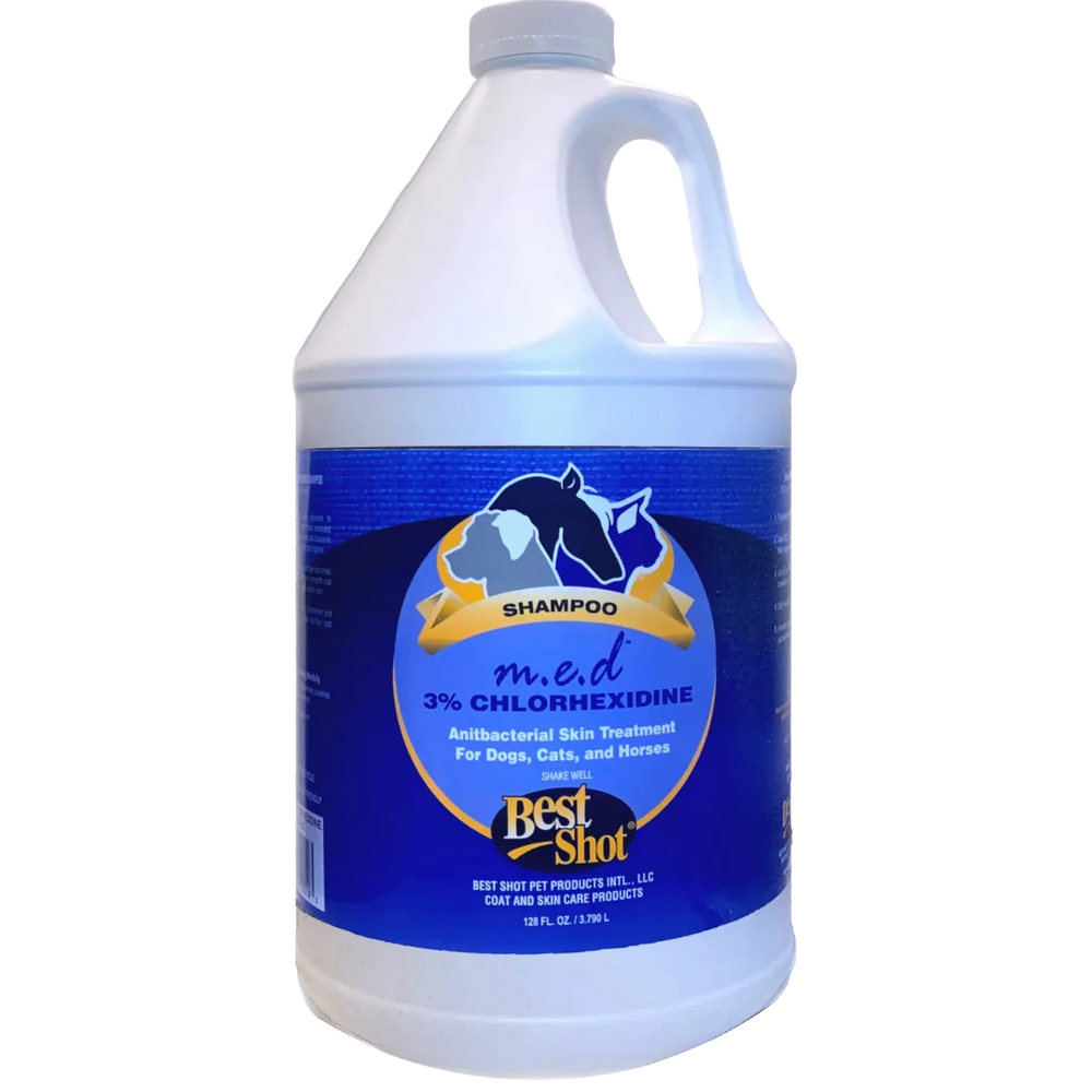 M.E.D. Chlorhexidine Shampoo 1 Gallon by Best Shot
