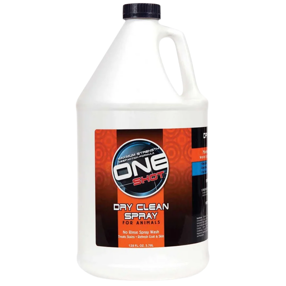 One Shot Dry Clean Spray Shampoo 1Gallon by Best Shot