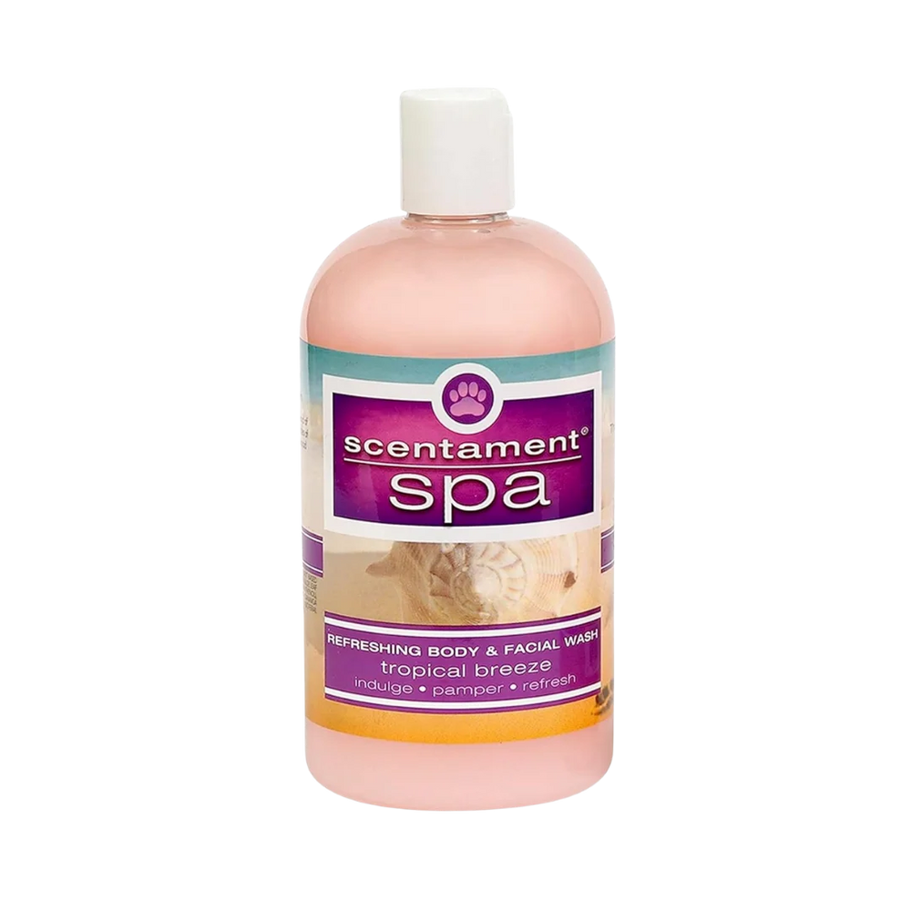 Tropical Breeze Shampoo 16oz Scentament Spa by Best Shot