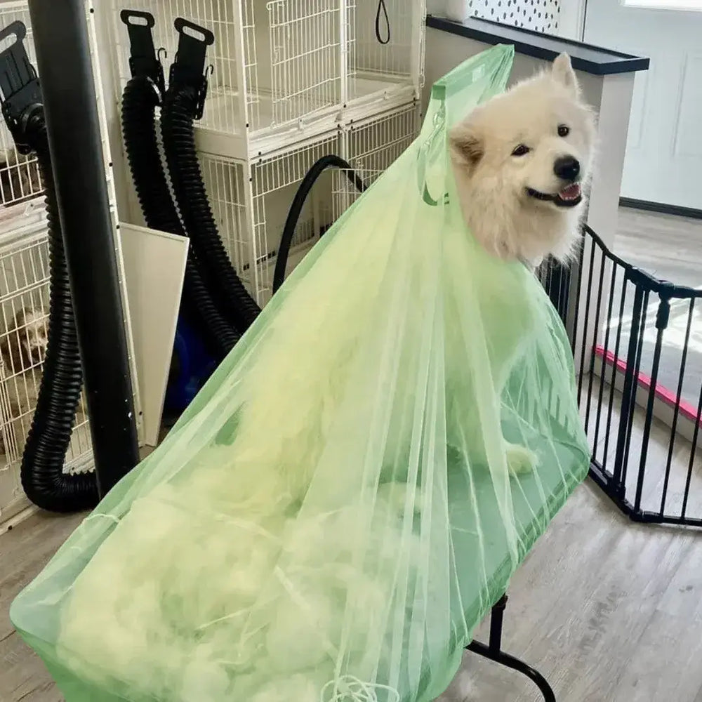 Flying Fur Catcher Green by Big Hair Net