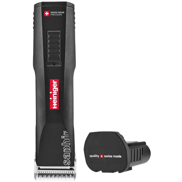 Black Saphir with one battery by Heiniger