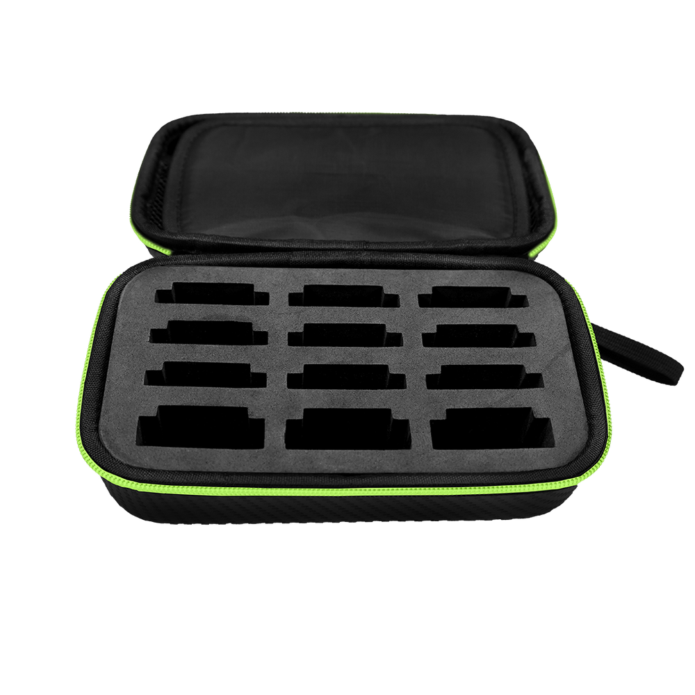 Blade Storage Case Green-Holds 12 Blades by Joyzze