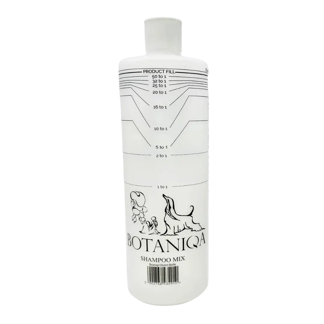 Dual-Scale Shampoo and Conditioner Dilution Bottle by Botaniqa Dual-Scale Shampoo and Conditioner Dilution Bottle by Botaniqa