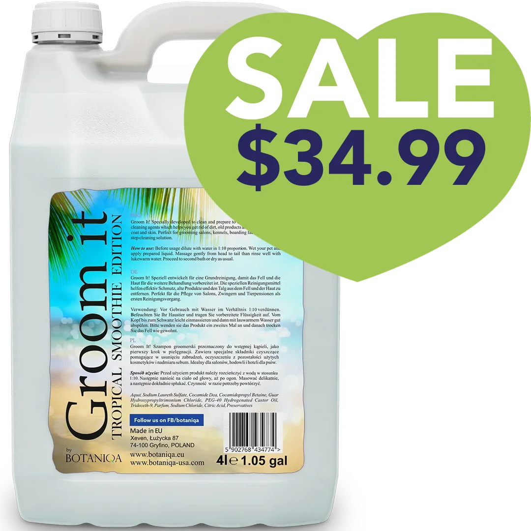 Groom It Tropical Smoothie Edition Gallon by Botaniqa