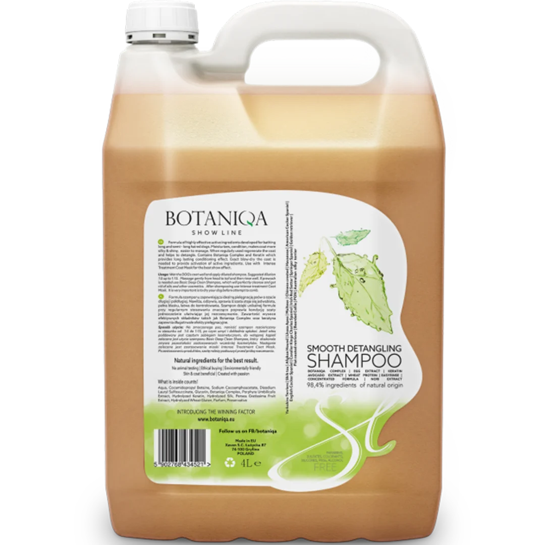 Smooth Detangling Shampoo Gallon by Botaniqa