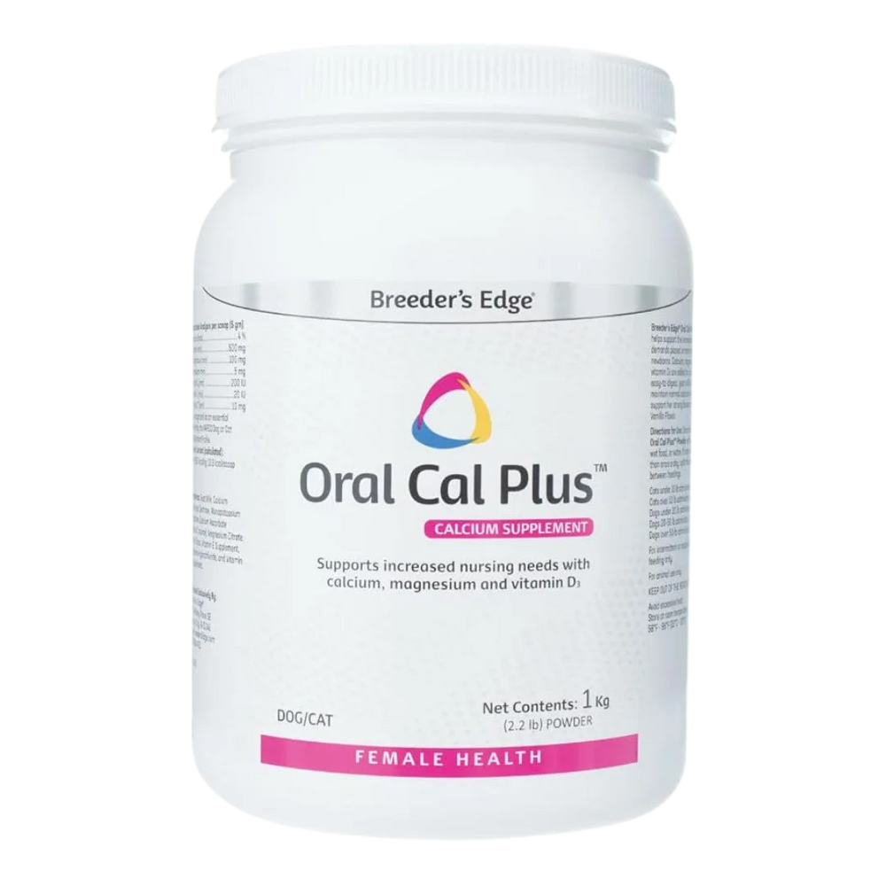 Oral Cal Plus Powder 1kg by Breeder's Edge