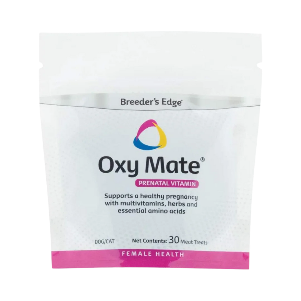 Oxy Mate Prenatal Meat Treats 30ct by Breeder's Edge