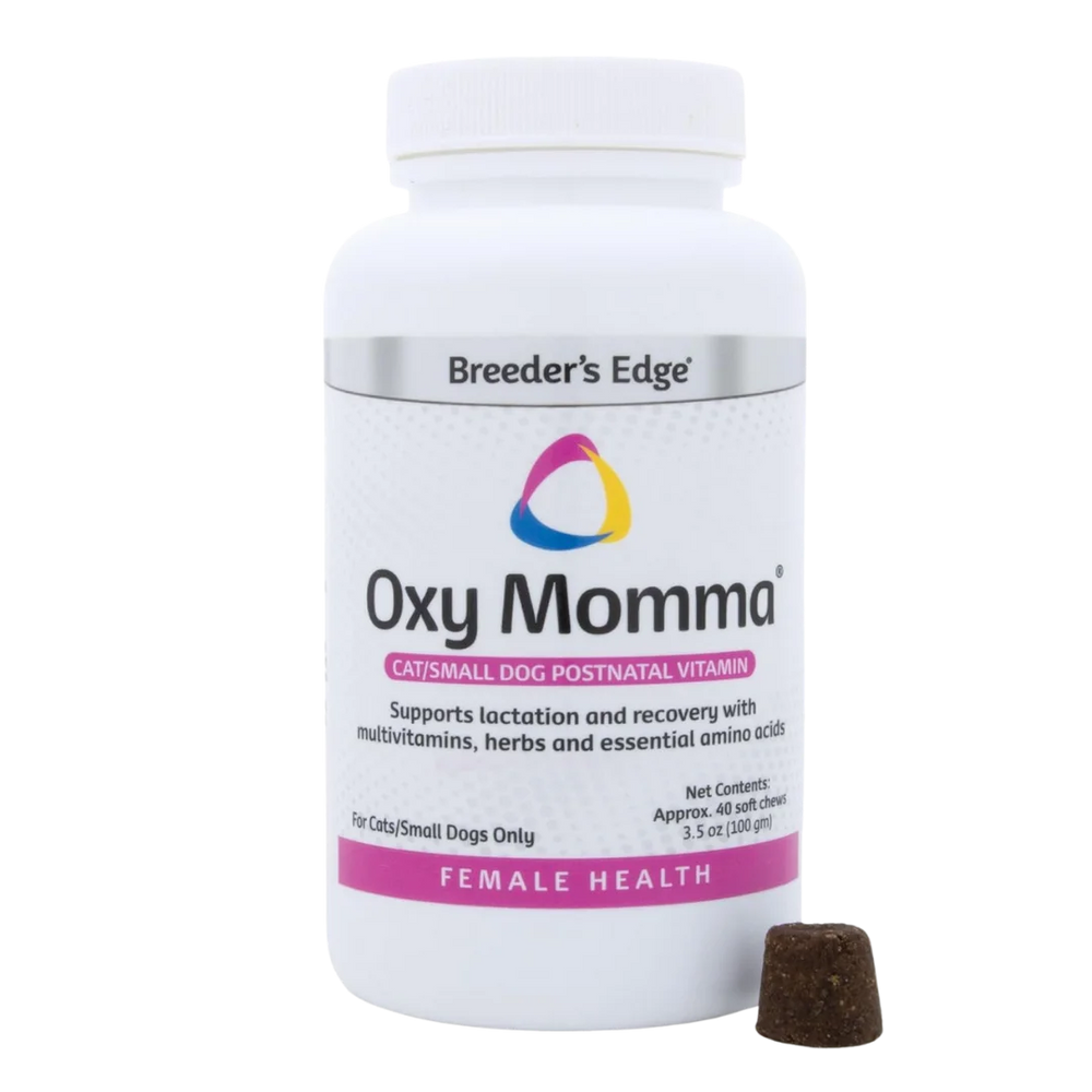 Oxy Momma Soft Chews 40ct Small Dog & Cat by Breeder's Edge