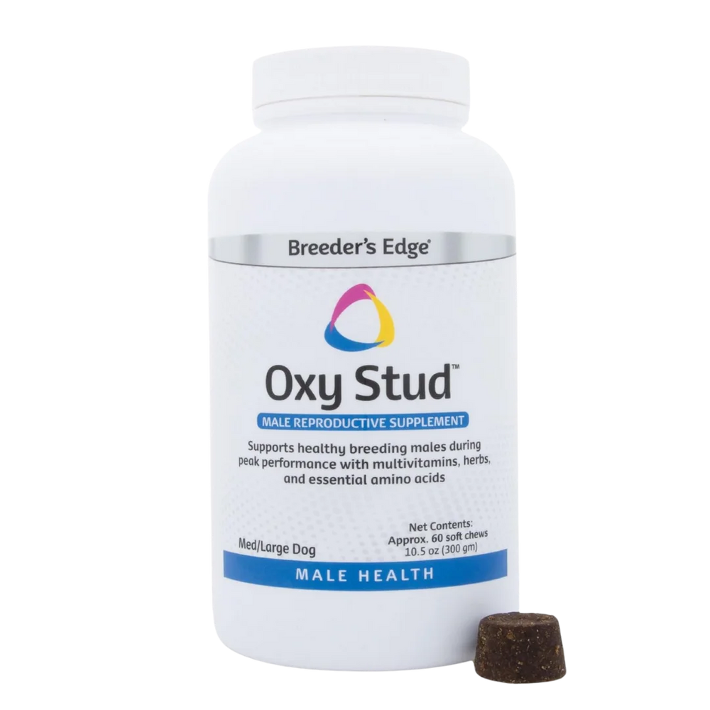 Oxy Stud Soft Chews 60ct Medium & Large Dog by Breeder's Edge