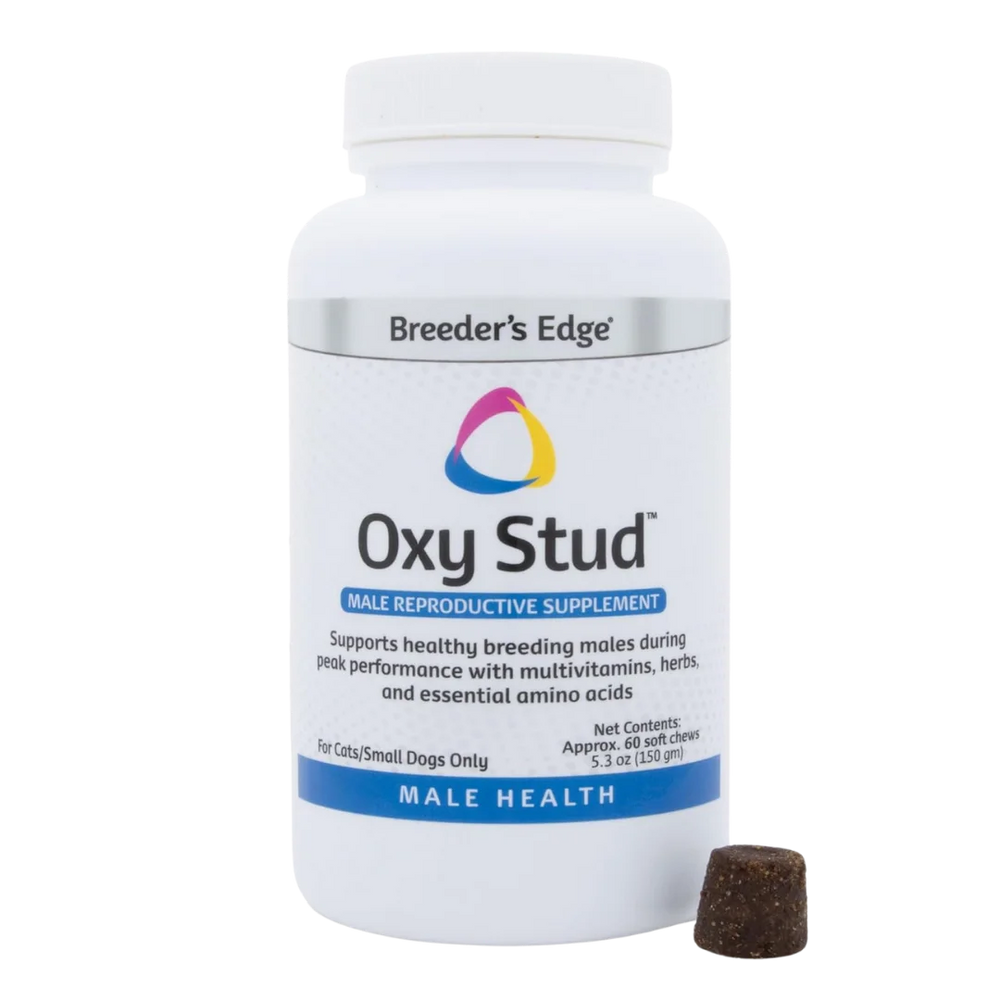 Oxy Stud Soft Chews 60ct Small Dog & Cat by Breeder's Edge