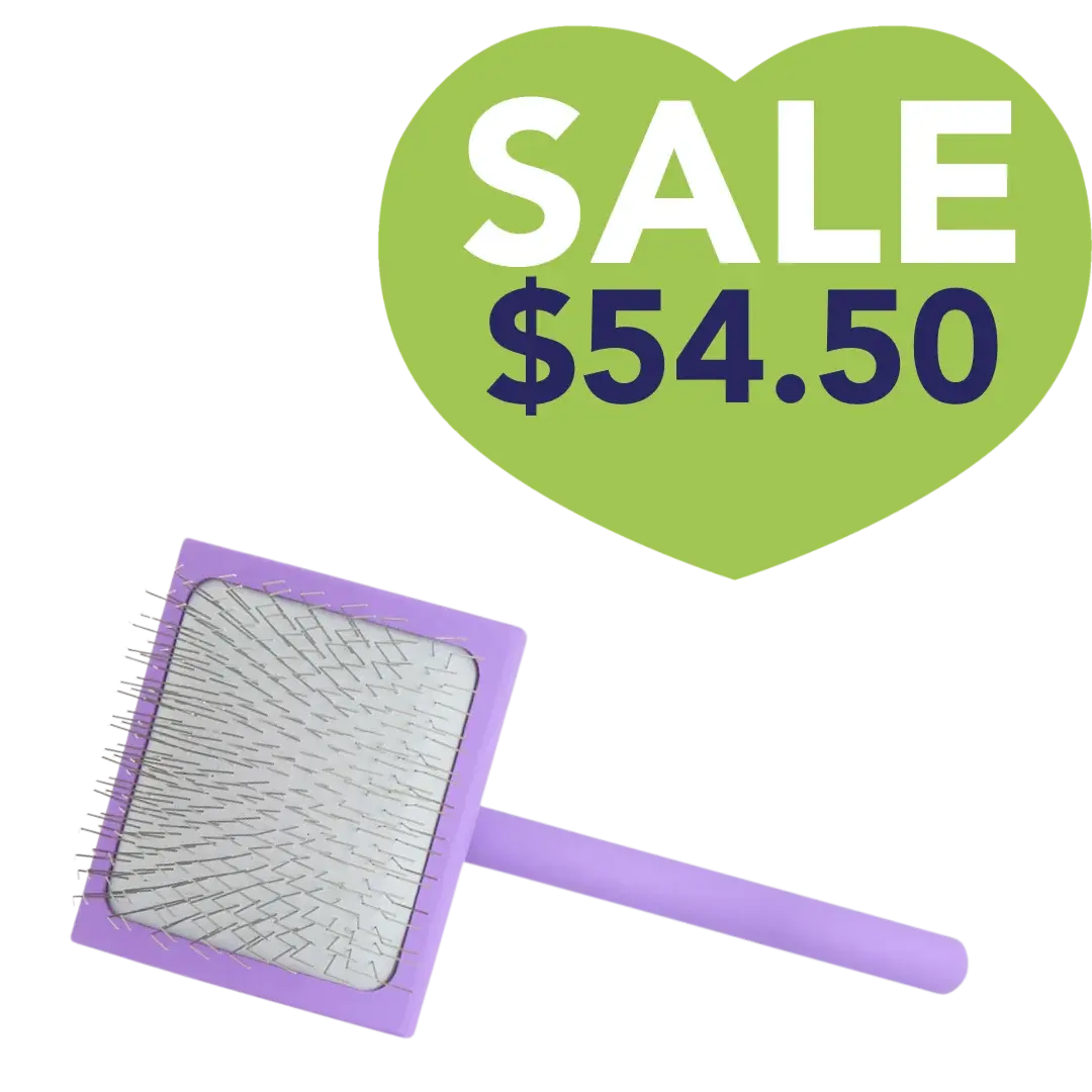 Big A Slicker Brush Large/Purple by Chris Christensen
