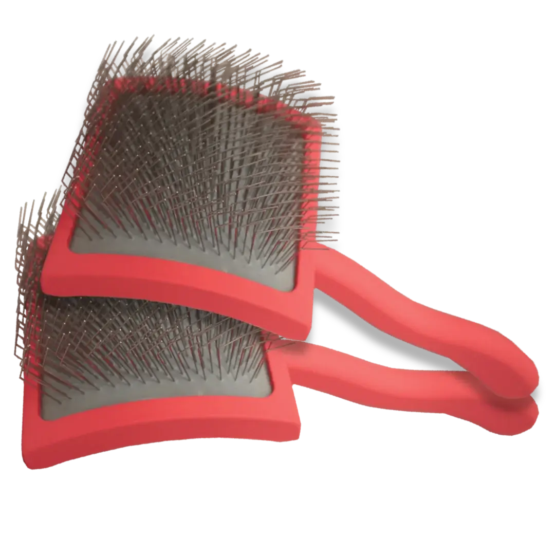 Set of 2 Big G Large Slicker Brush by Chris Christensen