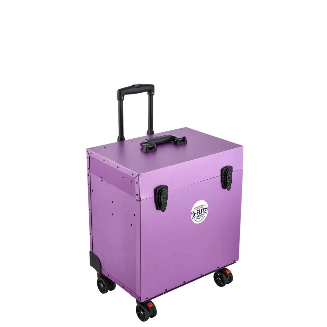 D-Flite Tack Box with wheels Purple by Chris Christensen