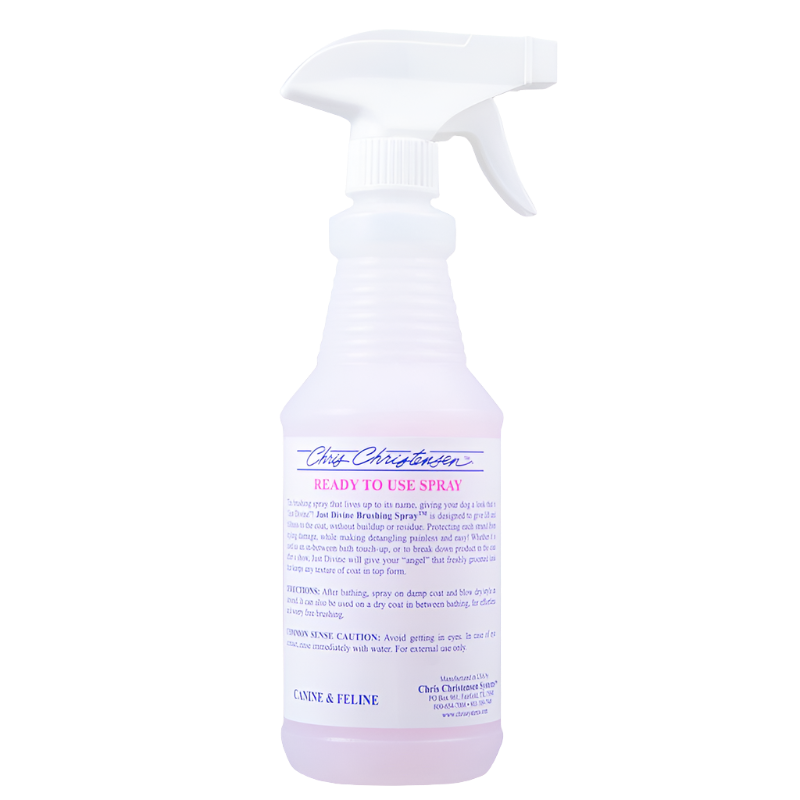 chris christensen just divine brushing spray rtu 16oz 