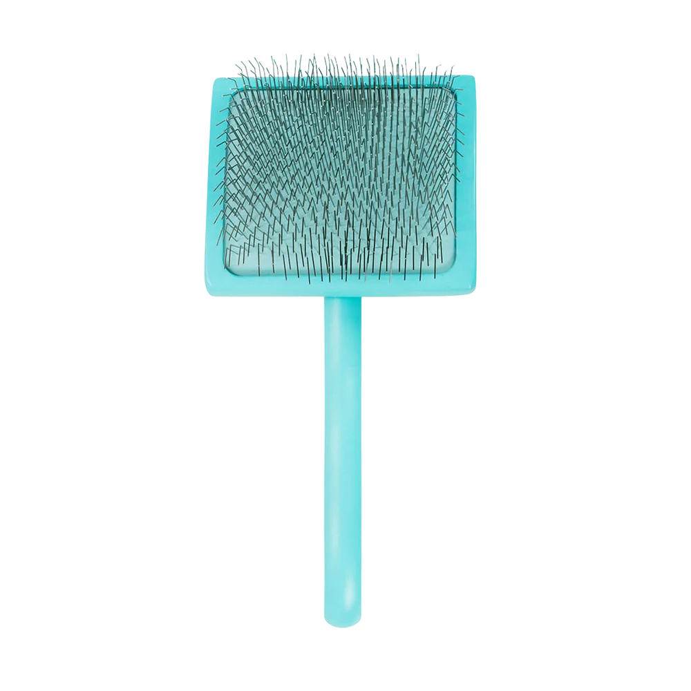 Large Home Care Big G Teal Slicker Brush by Chris Christensen