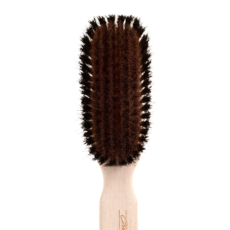 chris christensen large ionic boar brass brush for dog coat